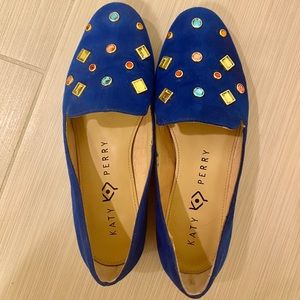 Katy Perry Royal Blue Diamond Flats